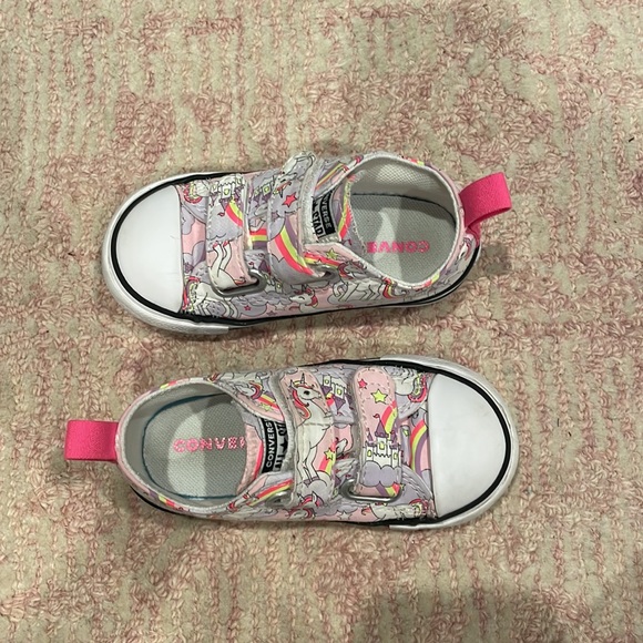 Converse unicorn shoes girls size 7 - Picture 7 of 8